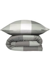 Bettw&auml;sche Schiesser "Travis aus weicher Baumwolle mit zeitlosen Karos", mint, B/L: 155cm x 220cm, 1 Stk., 1 Stk., Renforc&eacute;, B/L: 80cm x 80cm, 2, Renforc&eacute;, Obermaterial: 100% Baumwolle, Bettw&auml;sche, Bettw&auml;sche, MADE IN GREEN by OEKO-TEX