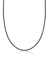 Kette ohne Anh&auml;nger NENALINA "Halskette Seidenband Kette Basic Kombinierbar 925 Silber" Gr. 60, silber, Halsketten, Damen, 60, ohne Stein, Silber 925 (Sterlingsilber), Kette ohne Anh&auml;nger