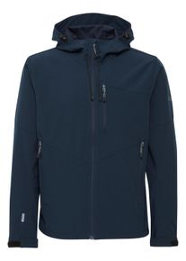 Softshelljacke North Bend "Softshelljacke NBRody M W-PRO 8.000 mit wasserdichter Beschichtung", Herren, Gr. M, blau (navy blazer), Obermaterial: 100% Polyester PES., Jacken Softshelljacke