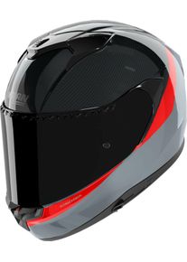 Nolan X-904 Ultra Carbon Verniciatura Speciale 344, full face he , color: Matt Carbon/Black/Grey/Red , size: S