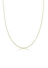 Kette ohne Anh&auml;nger Elli "Halskette Venezianerkette Basic 925 Sterling Silber" Gr. 60, gold, Halsketten, Damen, 60, ohne Stein, Silber 925 (Sterlingsilber), Kette ohne Anh&auml;nger
