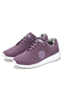active by Lascana Sneaker LASCANA ACTIVE "Halbschuh, Turnschuhe", M&auml;dchen, Gr. 41, lila (dunkellila), Obermaterial: 100% Textilmaterial. Decksohle: 100% Textilmaterial. Futter: 100% Textilmaterial. Laufsohle: 100% Synthetik, unifarben, Basic, Schuhe Sneaker, mit atmungsaktivem Mesh-Obermaterial, herausnehmbare Innensohle