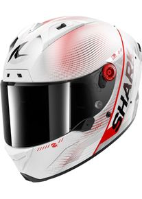 SHARK Aeron Speed-Tech, casque int&eacute;gral , couleur: Blanc/Rouge/Gris , taille: XXL