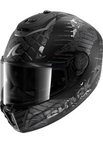 SHARK Spartan RS Reptaia, full face helmet , color: Matt Black/Grey/White , size: M