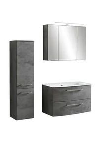 Held Badezimmer ''Stockholm'', Grau/Wei&szlig;