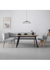 Eckbank Alba rechts Hellgrau