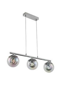 LED-H&auml;ngeleuchte Moderni Chrom/Perlmutt max. 18 Watt