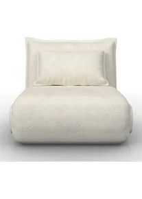 Schlafsessel Macy Wei&szlig; Boucl&eacute;