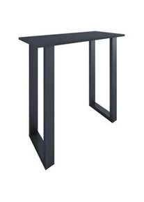 Vcm Bartisch XONA Anthrazit/ Schwarz ca.110x102x50cm