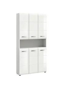 Hochschrank Ice ca. 90x185x30 cm Wei&szlig;