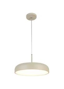 LED-H&auml;ngeleuchte Mike Wei&szlig;/Chrom/Sand max. 36 Watt