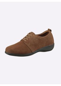 Damen Sneaker in cognac ,Gr&ouml;&szlig;e 39, Witt, 100% Veloursleder