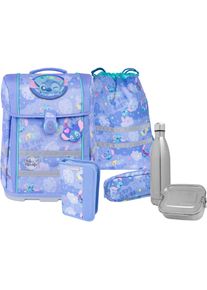 McNeill, Unisex, Schulranzen &raquo;Perfecto, Stitch II&laquo; reflektierende Streifen auf den Schultergurten;retroreflektierende Fl&auml;chen inkl. Federm&auml;ppchen, 