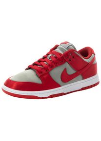 Nike Sportswear, Damen, Sneaker &raquo;W NIKE DUNK LOW ESS SNKR&laquo;, MEDIUM GREY/VARSITY RED-WHITE, 36, Stylischer Sneaker von Nike Sportswear mit Schn&uuml;rung