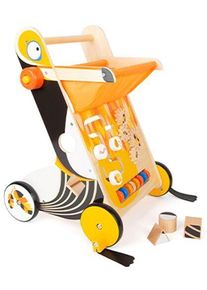 Small Foot Toucan Holz Lauflernwagen | mehrfarbig