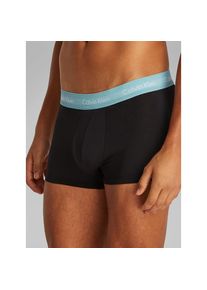 Calvin Klein Underwear, Herren, &raquo;LOW RISE TRUNK 3PK&laquo; Packung, 3er-Pack, 3 Stk. mit Logoschriftz&uuml;gen, B- FAD DNM, CDON TINT, BEAU BL WBS, 3 Stk., XL (