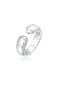 Elli, Damen, Silberring &raquo;Ring Bandring Urban Style 925 Silber&laquo;, Silber, 56, Moderner Ring mit offener Ringschiene f&uuml;r Damen