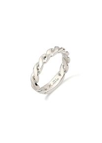 Kuzzoi, Herren, Silberring &raquo;Ring Bandring Glieder Design 925 Sterling Silber&laquo;, Silber, Silber, Eleganter Ring f&uuml;r Herren aus 925 Sterling Silber ideal