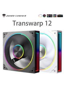 Jungle Leopard Transwarp 12 Star Ring 120 ARGB Case Fan 12CM Cooling Fan Divine Light Synchronous 5V3Pin Circular Light Bar