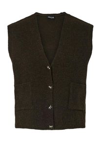Pieces Cardigan 'PCSILLY' Femme marron taille L