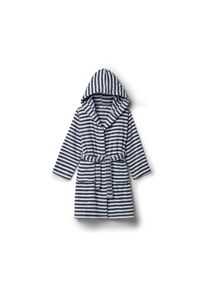 Tchibo - F&uuml;rdők&ouml;peny gyerekeknek - f&eacute;rfi|nő - m&eacute;ret 146/152 - k&eacute;k/cs&iacute;kos