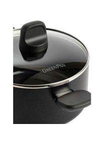 Greenpan Memphis Keramische Pannenset - 3-delig - PFAS-vrij, Pfanne + Kochtopf, Schwarz