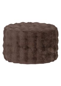 Tchibo - Woood Hocker &raquo;Olven&laquo; - 60x60x36cm - braun - Polyester