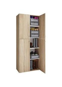 Vcm Aktenschrank Lona Sonoma Eiche