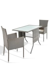 bonprix Balkonm&ouml;bel Set (3-tlg.Set), grau