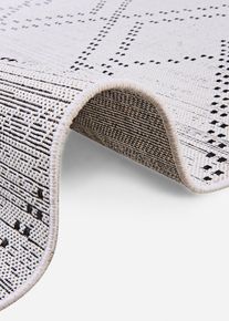 bonprix In-und Outdoor Teppich mit graphischer Musterung, beige