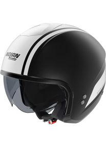Nolan N20-2 Dolce Vita 349, open face helmet , color: Matt Black/White , size: M