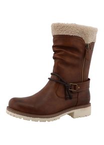 Tom Tailor Winterstiefel Stiefel, Boots mit TEX-Membrane braun, Gr&ouml;&szlig;e 40