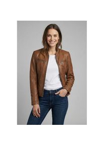 Mauritius Lederjacke &raquo;MWJanka&laquo; braun, Gr&ouml;&szlig;e L