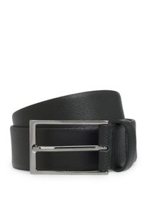 Lederg&uuml;rtel BOSS "Carmello", Damen, Gr. 105, schwarz (schwarz 001), Rindsleder, unifarben, G&uuml;rtel Lederg&uuml;rtel, in strukturierter Optik