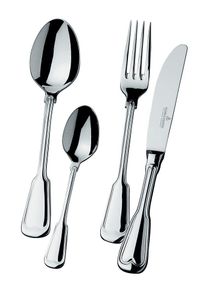 Besteck-Set "ALTFADEN", silber (silberfarben), 30 Stk., Chromnickelstahl 18/10, PICARD & WIELP&Uuml;TZ SOLINGEN, Essbesteck-Sets, Besteck-Set, Massivmesser