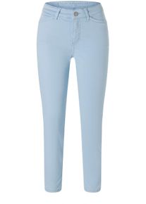 7/8-Jeans MAC "Dream Summer", Damen, Gr. 34, L&auml;nge 26, heaven blau ppt, Denim/Jeans, Obermaterial: 75% Baumwolle, 12% Modal, 9% Polyester, 4% Elasthan, figurbetont kn&ouml;chelfrei, Jeans 7/8-Jeans, verk&uuml;rzt mit Schlitz am Saum