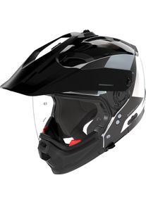 Nolan N70-2 X Turbine 349, kask modułowy , kolor: czarny/szary/srebrny , rozmiar: XXL