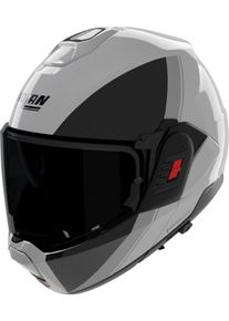 Nolan N120-1 Verniciatura Speciale 355, modular helmet , color: Grey/Black/Dark Grey , size: L