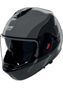 Nolan N120-1 Fluente 361, capacete modular , cor: Cinzento/Preto/Cinzento Escuro , tamanho: S