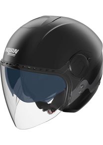 Nolan N20-2 Visor Zefiro 341, open face helmet , color: Matt Black/Dark Grey , size: L
