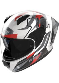 Nolan N60-6 Sport Corsa 356, full face helmet , color: White/Grey/Red/Silver , size: L