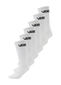 Vans Kvinnor Sockor 'CLASSIC CREW ROX' svart / vit Storlek M