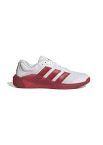 adidas Performance Buty sportowe 'DROPSET 4 POWER' dla mężczyzn ciemnoczerwony / biały Rozmiar 39-39,5