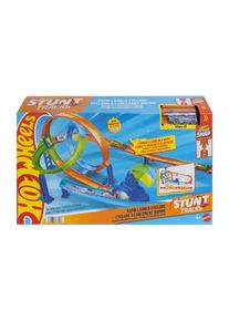 Hotwheels Hot Wheels, Autorennbahn &raquo; Stunt Tracks Turbo Looping Set&laquo;, bunt, Autorennbahn