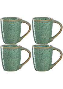 Leonardo, Espressotasse &raquo;MATERA&laquo; 90 ml, 4-teilig, gr&uuml;n, Keramik, &Oslash; 6 cm x 7 cm, gr&uuml;n