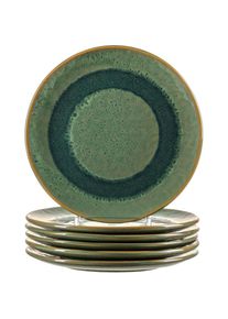 Leonardo, Dessertteller &raquo;Matera&laquo; Keramik, &Oslash; 23 cm, gr&uuml;n, Keramik, 23 cm, gr&uuml;n