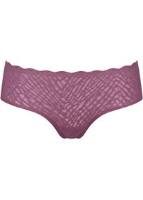 Sloggi, Damen, Hipster &raquo;ZERO Feel Bliss Hipster&laquo; unsichtbar mit Spitzenoptik, Lila Clover, XXL, Lila Clover, unsichtbar mit Spitzenoptik