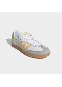 adidas originals, Damen, Sneaker &raquo;SAMBA OG&laquo;, Cloud White/Orange Tint/Eqt Yellow, 40, Ikonische, retro-inspirierte Schuhe mit modernen Stildetails.