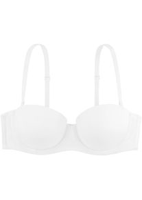 Dorina, Balconette-BH &raquo;Michelle&laquo; mit vorgeformten Cups, abnehmbare Tr&auml;ger, white, Cup C, 80 - Cup C, Balconette-BH