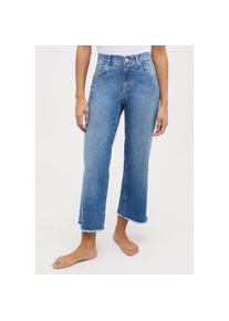 Angels, Damen, Straight-Jeans &raquo;Linn&laquo; Culotte, light blue random used, 48 - L&auml;nge 24, Culotte von Angels